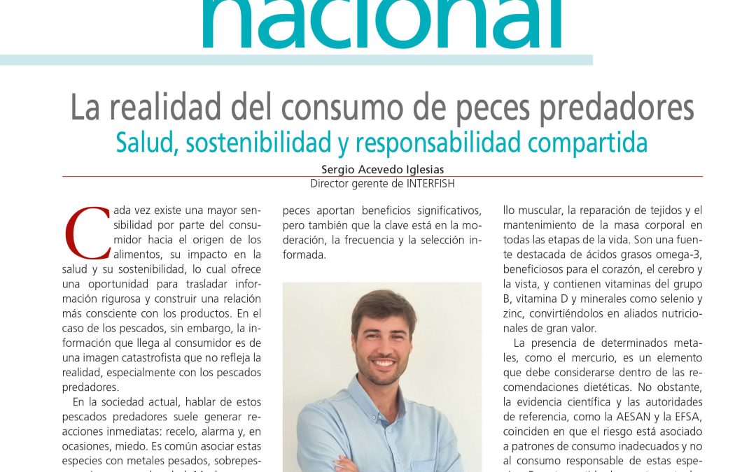 «LA REALIDAD DEL CONSUMO DE PECES PREDADORES: SALUD, SOSTENIBILIDAD Y RESPONSABILIDAD COMPARTIDA»